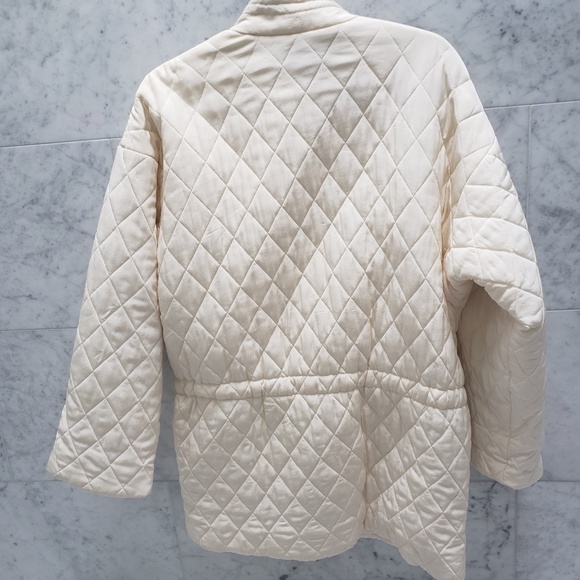 Alfred Sung Silk Quiltted Jacket Size 6 | L /XL - Picture 5 of 7